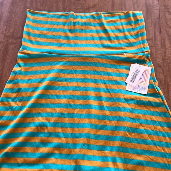 LuLaRoe Striped Maxi Skirt - Picture 3 of 4